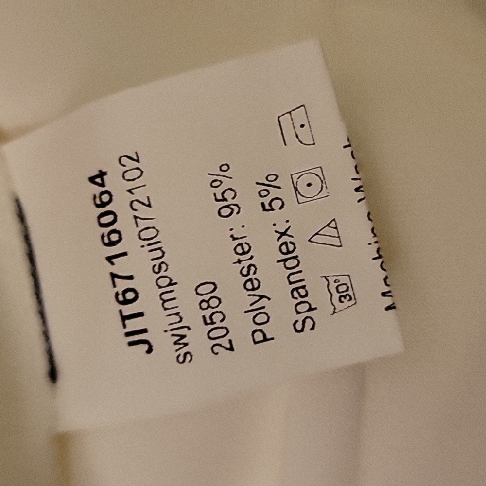 White Ruffle Romper. Small - Picture 4 of 5